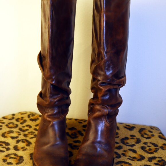 Bikkembergs Gaucho Tom Vulci Slouch High Boots - Picture 4 of 6